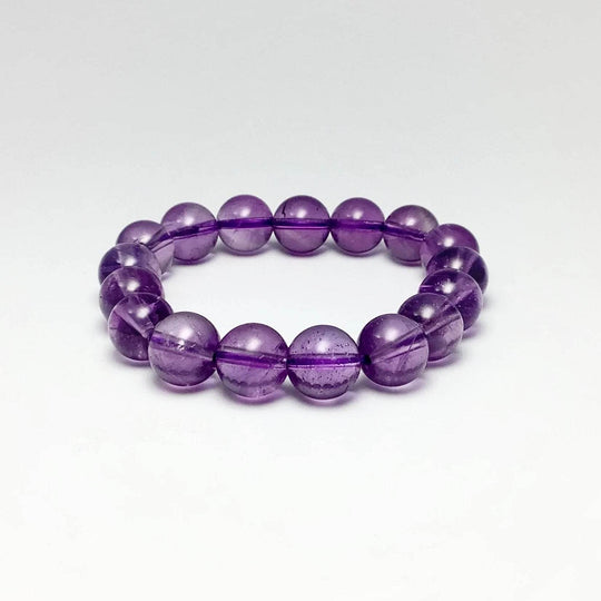 Amethyst Beaded Bracelet - High Quality-Rocks and Gems Canada