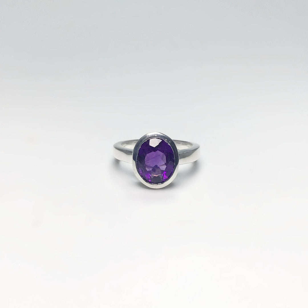 Amethyst Ring-Rocks and Gems Canada