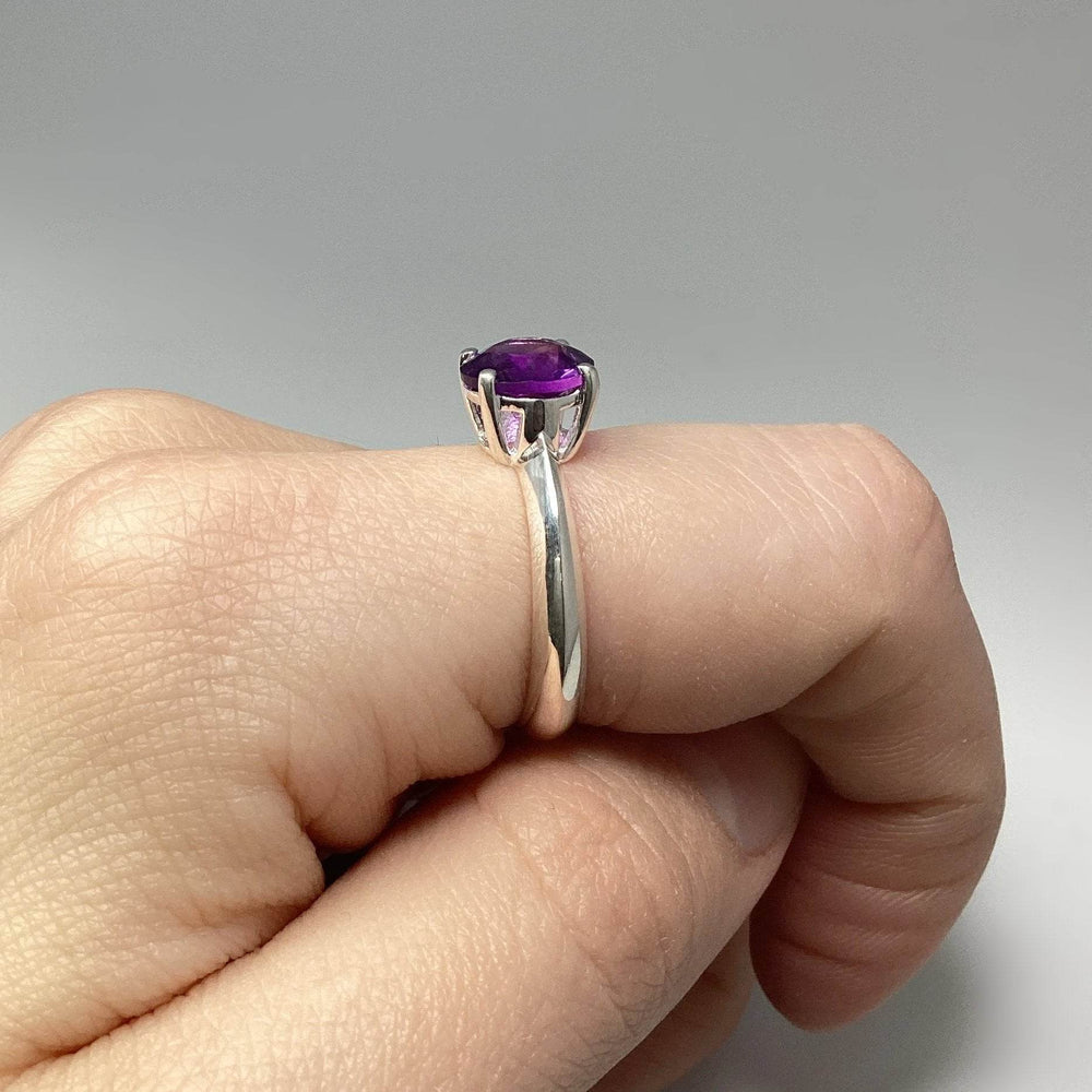 Amethyst Ring-Rocks and Gems Canada