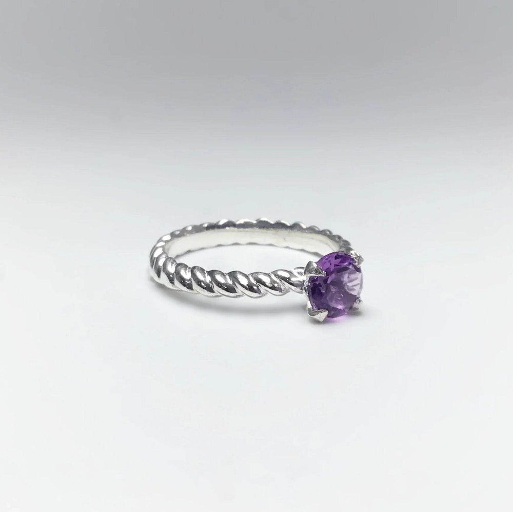 Amethyst Ring-Rocks and Gems Canada