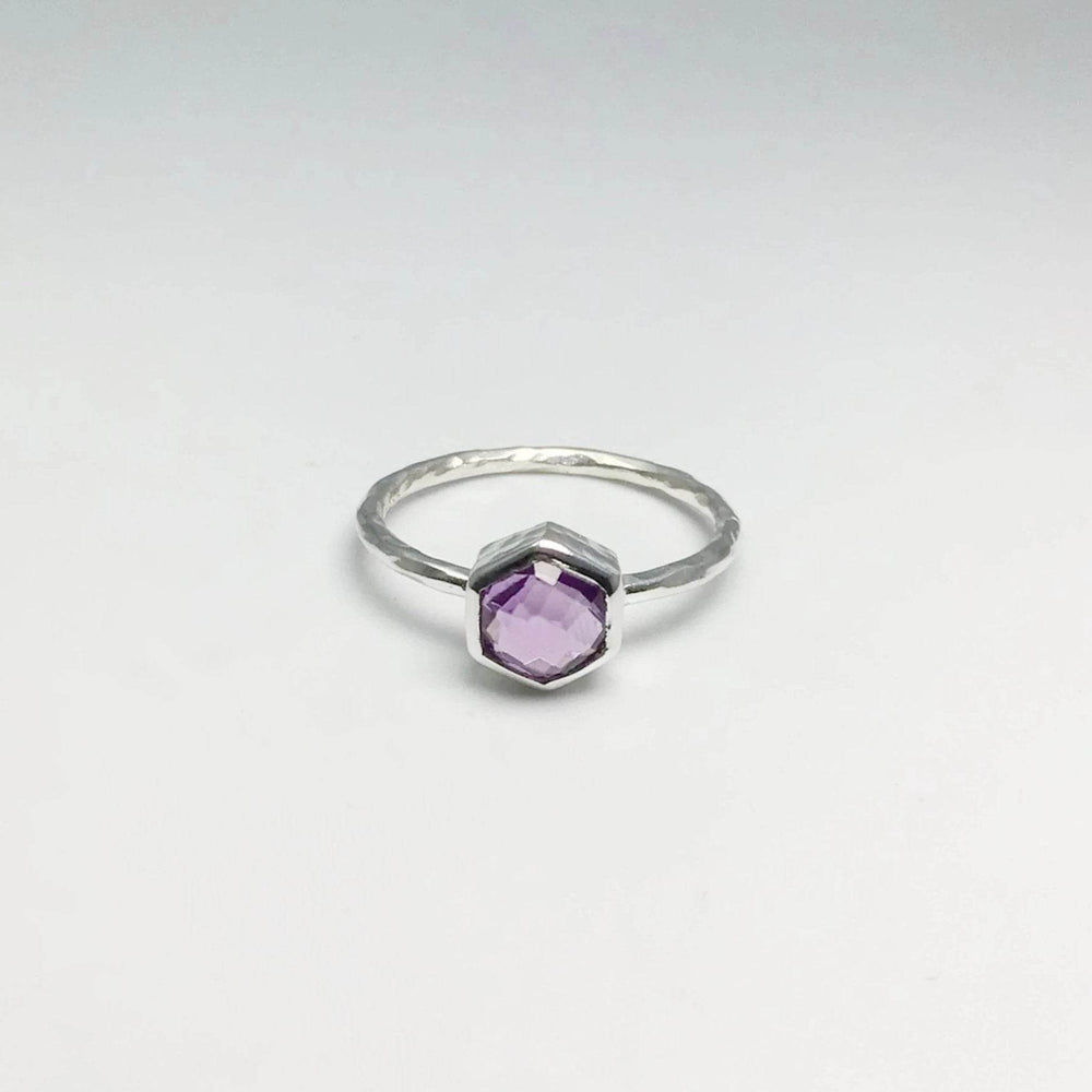 Amethyst Ring-Rocks and Gems Canada