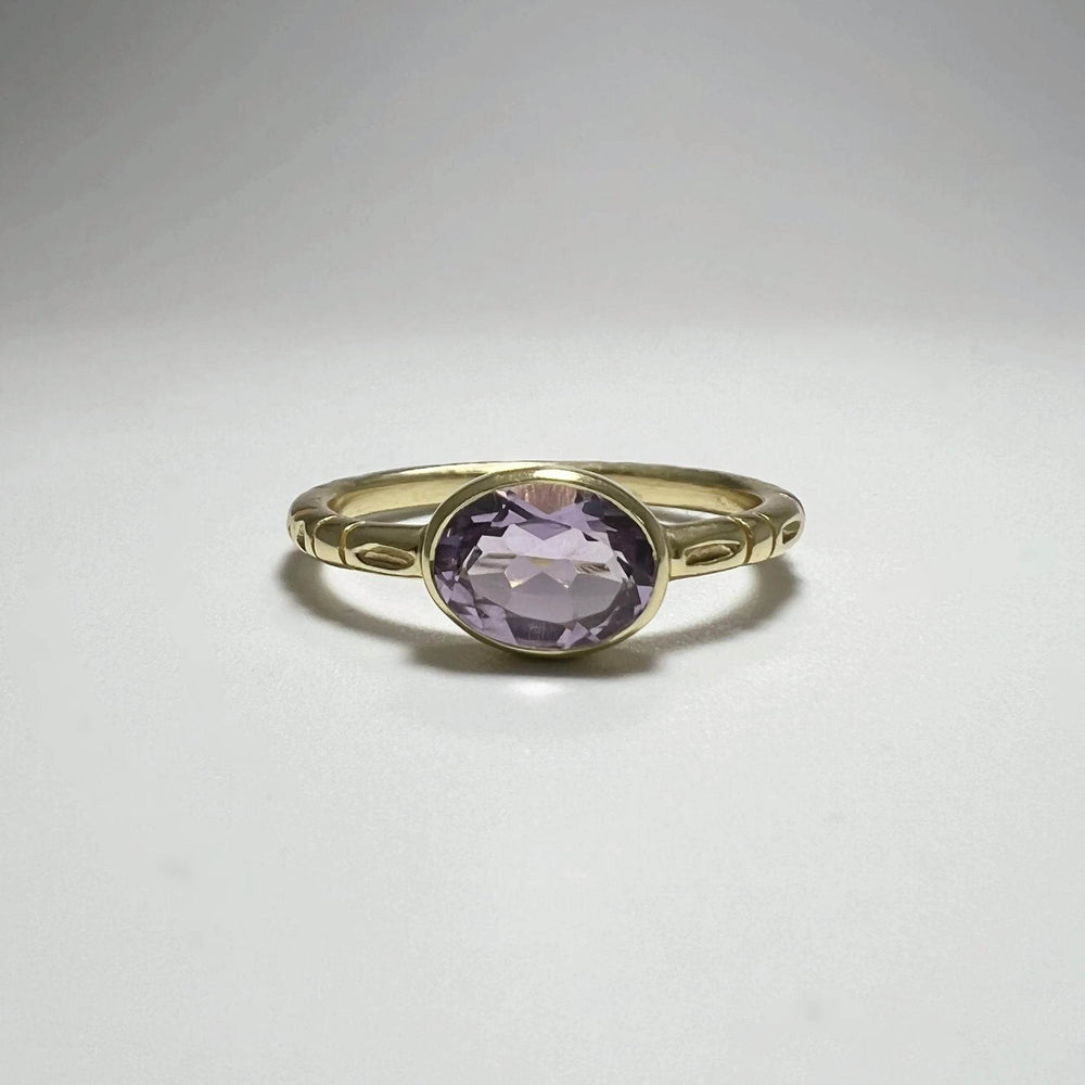 Amethyst Ring-Rocks and Gems Canada