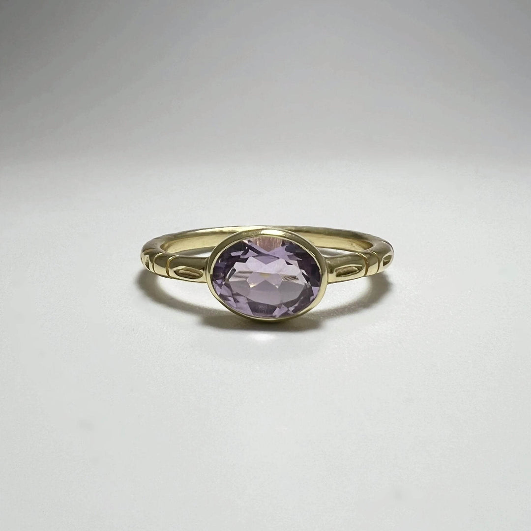 Amethyst Ring-Rocks and Gems Canada