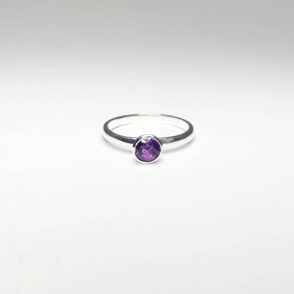 Amethyst Ring-Rocks and Gems Canada