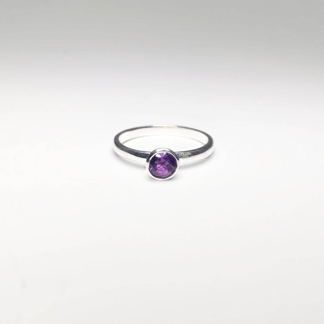Amethyst Ring-Rocks and Gems Canada