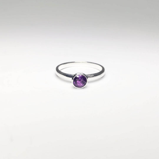 Amethyst Ring-Rocks and Gems Canada