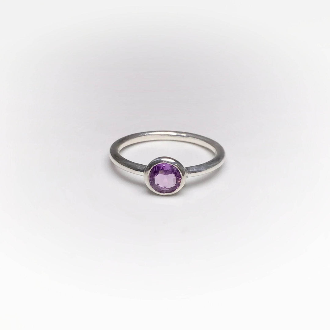 Amethyst Ring-Rocks and Gems Canada