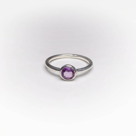 Amethyst Ring-Rocks and Gems Canada
