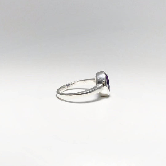 Amethyst Ring-Rocks and Gems Canada
