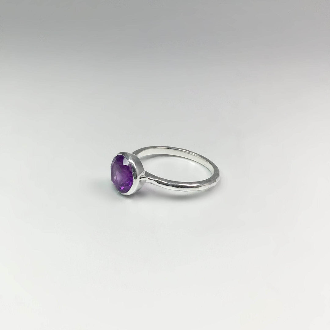 Amethyst Ring-Rocks and Gems Canada