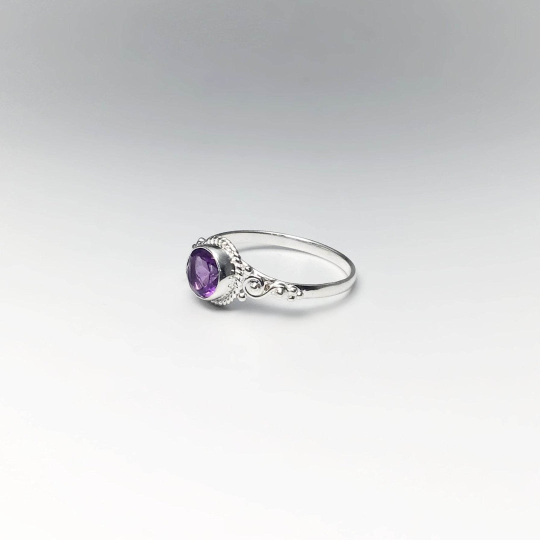 Amethyst Ring-Rocks and Gems Canada