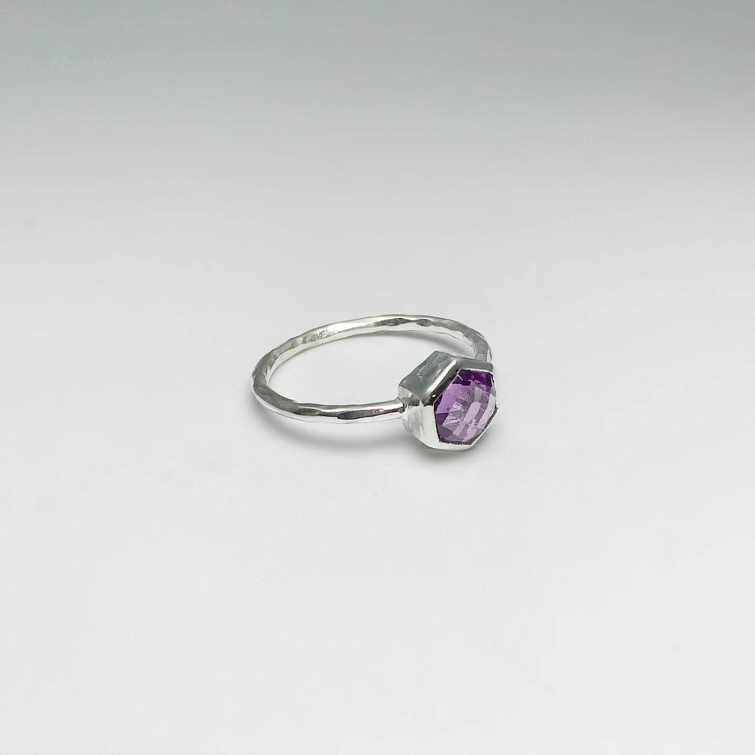 Amethyst Ring-Rocks and Gems Canada