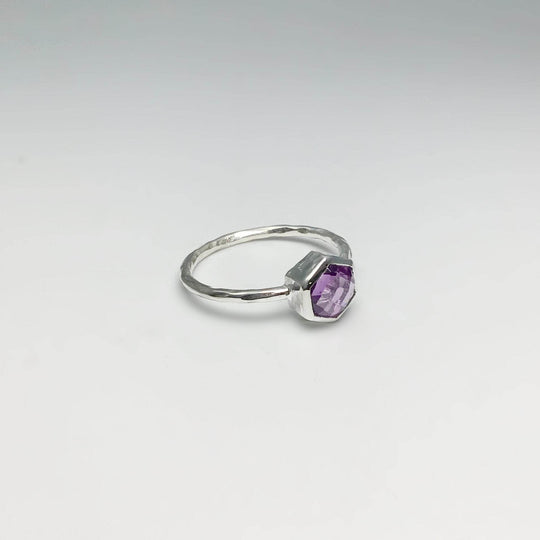 Amethyst Ring-Rocks and Gems Canada