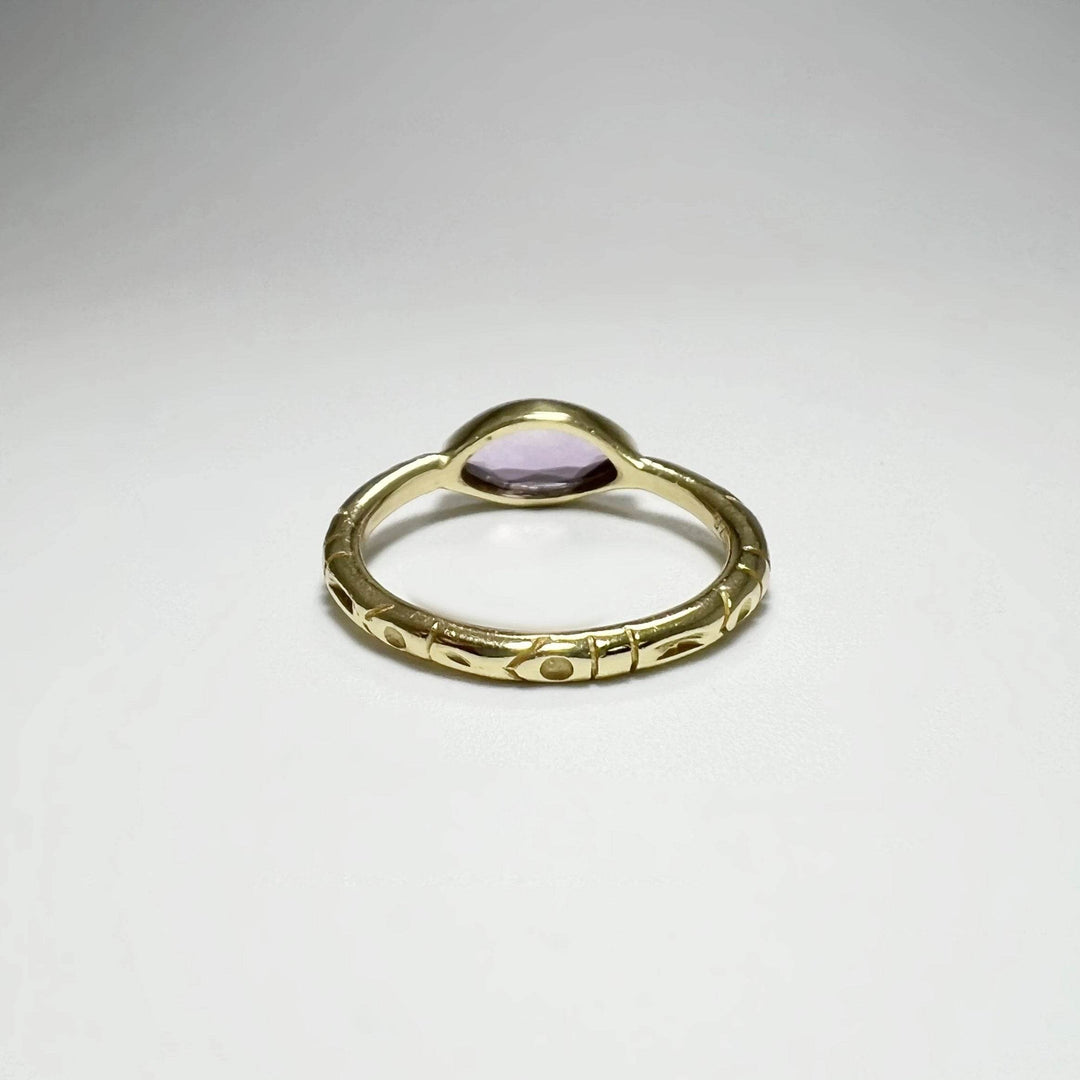 Amethyst Ring-Rocks and Gems Canada