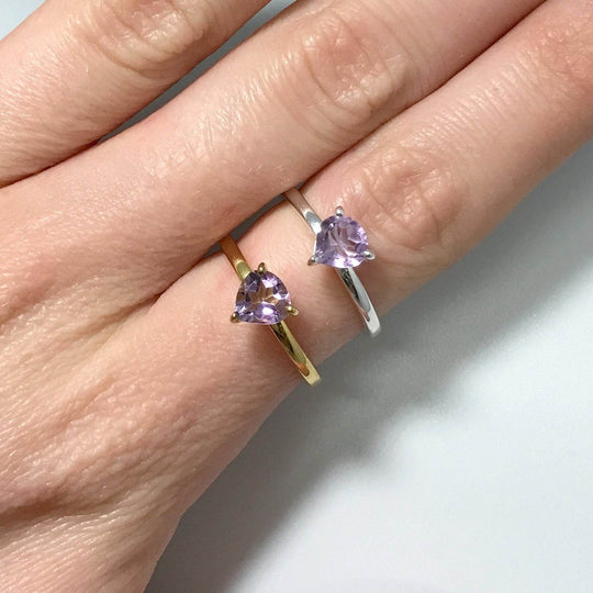 Amethyst Ring-Rocks and Gems Canada