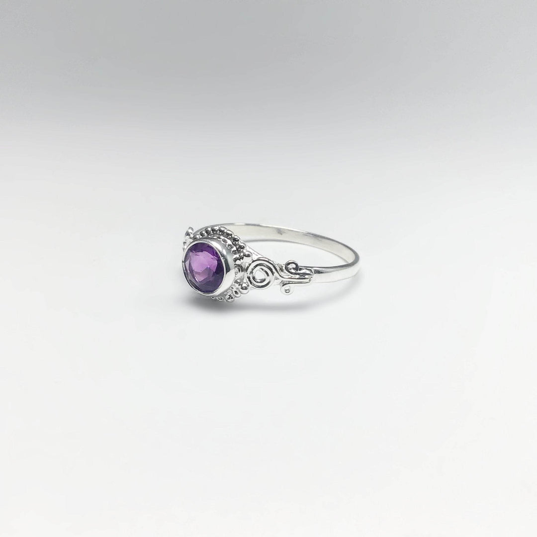 Amethyst Ring-Rocks and Gems Canada