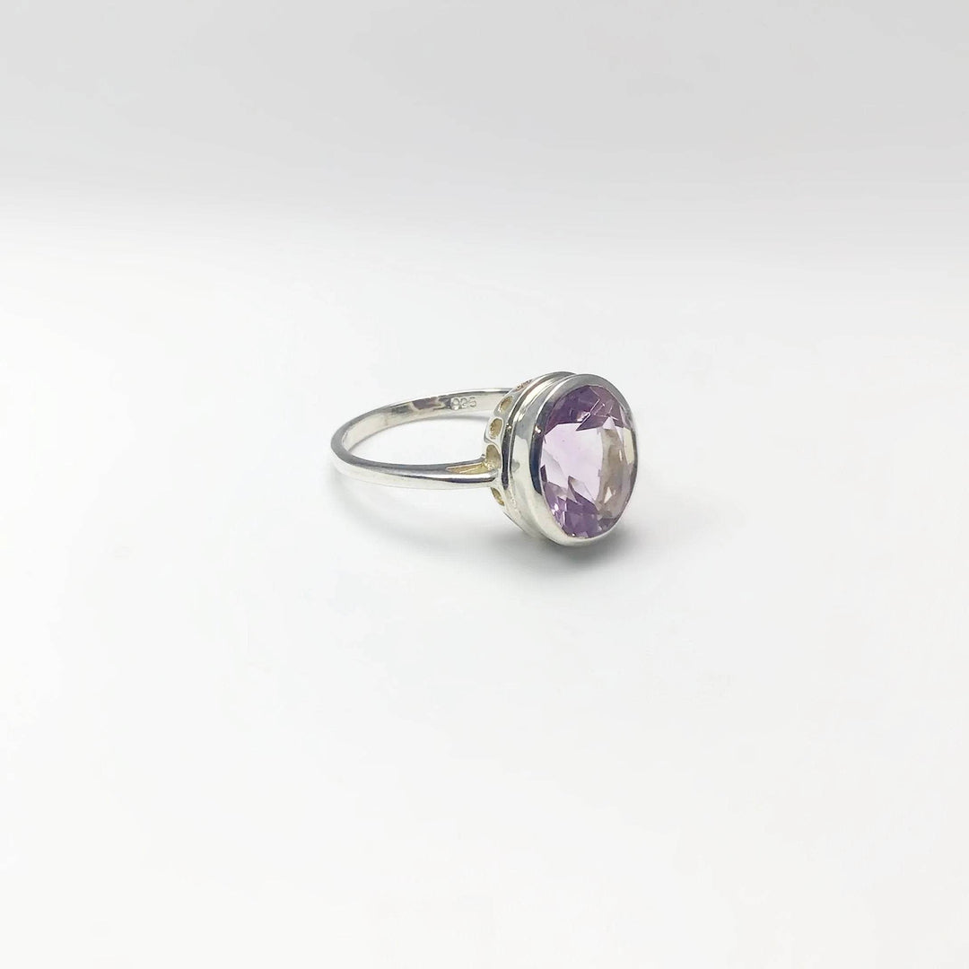 Amethyst Ring-Rocks and Gems Canada