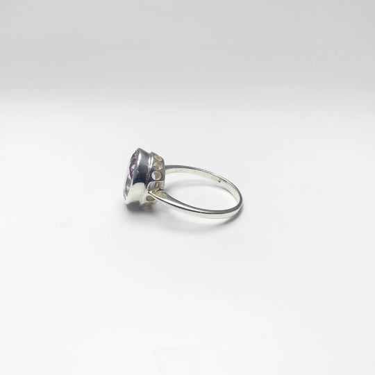 Amethyst Ring-Rocks and Gems Canada