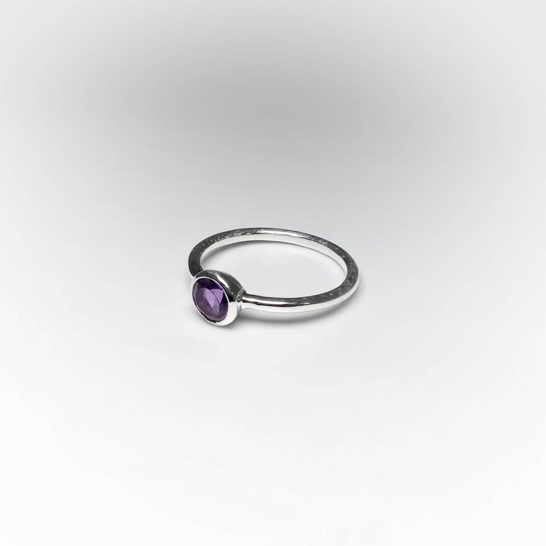 Amethyst Ring-Rocks and Gems Canada