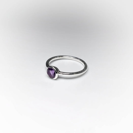 Amethyst Ring-Rocks and Gems Canada