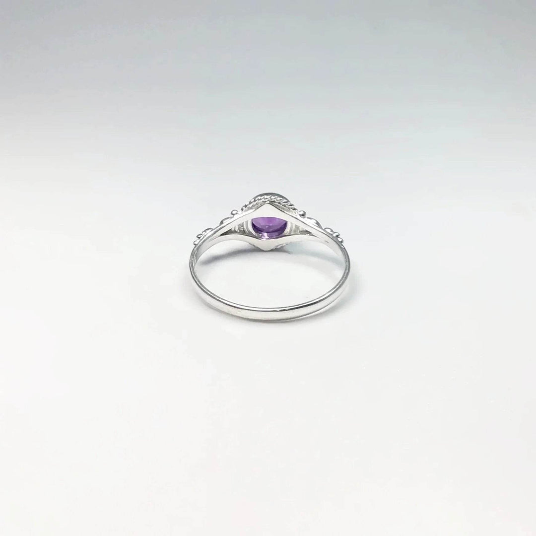 Amethyst Ring-Rocks and Gems Canada