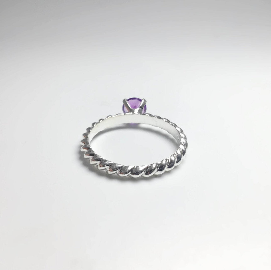 Amethyst Ring-Rocks and Gems Canada