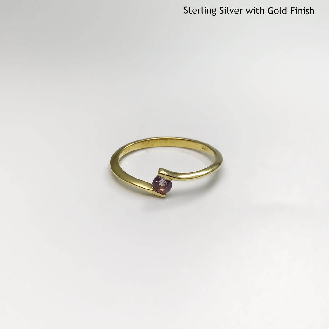 Amethyst Ring-Rocks and Gems Canada