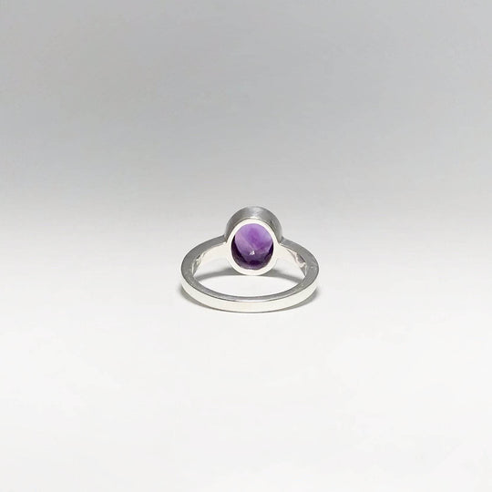 Amethyst Ring-Rocks and Gems Canada