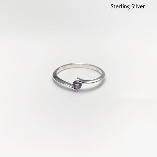 Amethyst Ring-Rocks and Gems Canada
