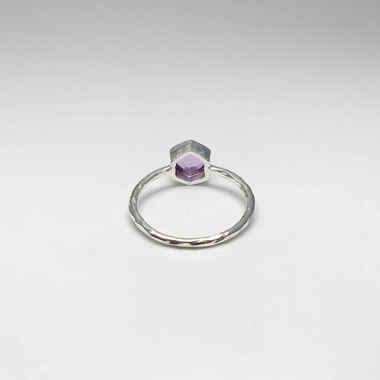 Amethyst Ring-Rocks and Gems Canada