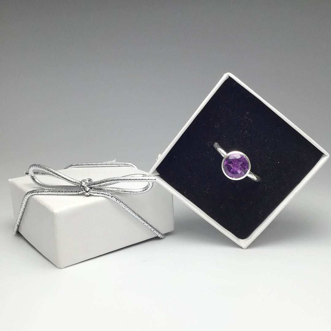 Amethyst Ring-Rocks and Gems Canada