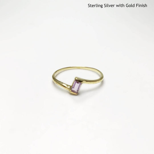 Amethyst Ring-Rocks and Gems Canada