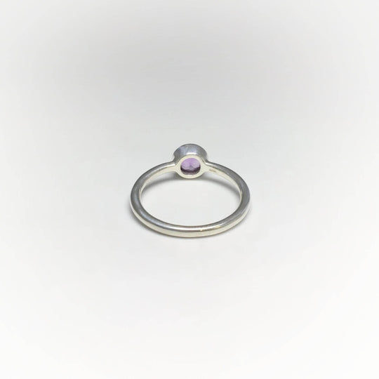 Amethyst Ring-Rocks and Gems Canada