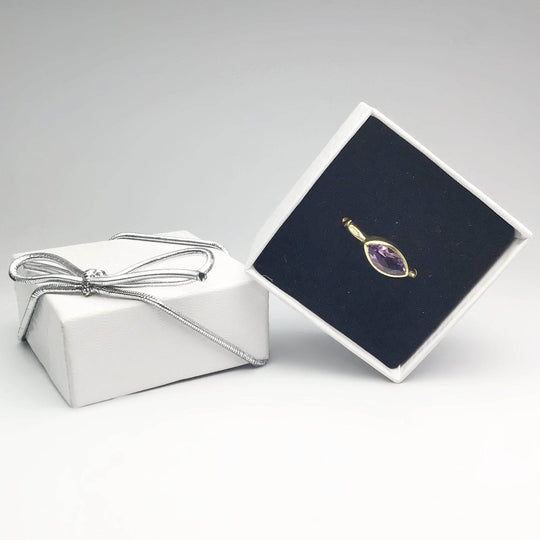 Amethyst Ring-Rocks and Gems Canada
