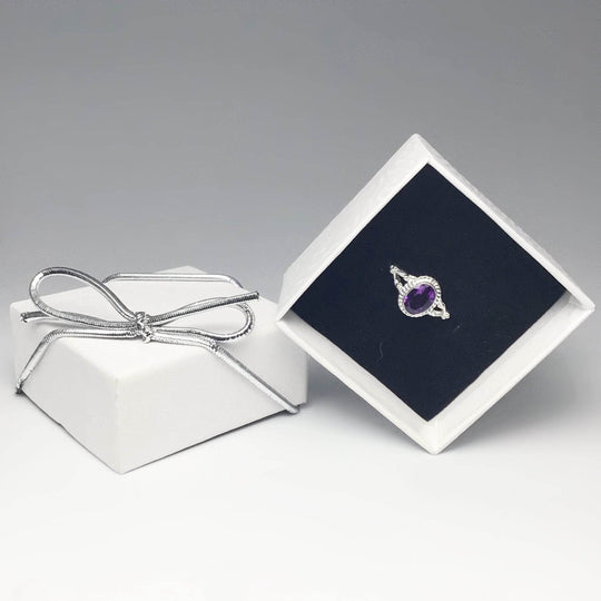 Amethyst Ring-Rocks and Gems Canada