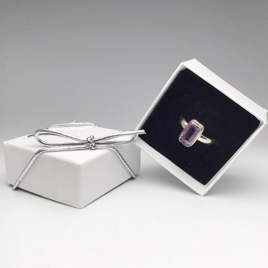 Amethyst Ring-Rocks and Gems Canada