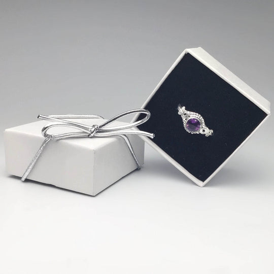 Amethyst Ring-Rocks and Gems Canada