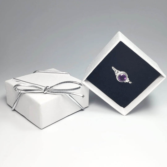 Amethyst Ring-Rocks and Gems Canada