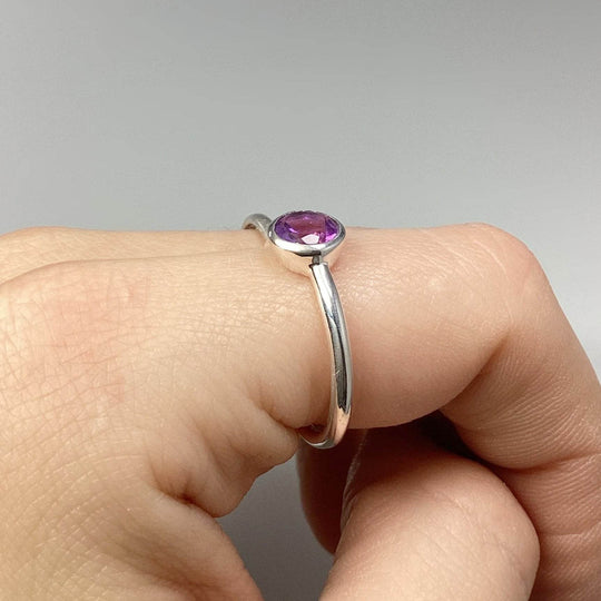 Amethyst Ring-Rocks and Gems Canada