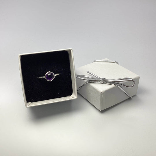 Amethyst Ring-Rocks and Gems Canada