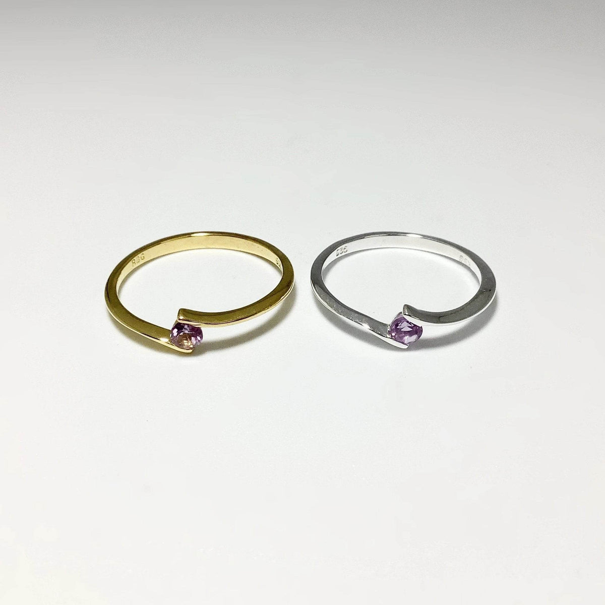 Amethyst Ring-Rocks and Gems Canada