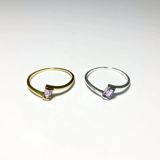 Amethyst Ring-Rocks and Gems Canada