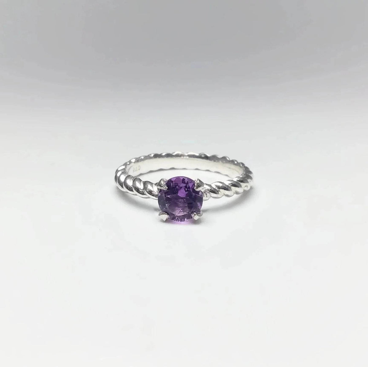 Amethyst Ring-Rocks and Gems Canada
