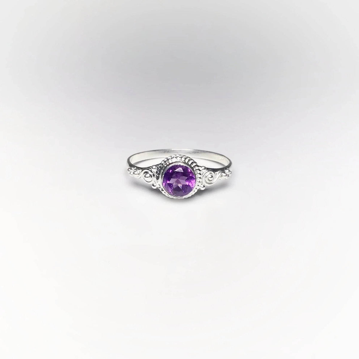 Amethyst Ring-Rocks and Gems Canada