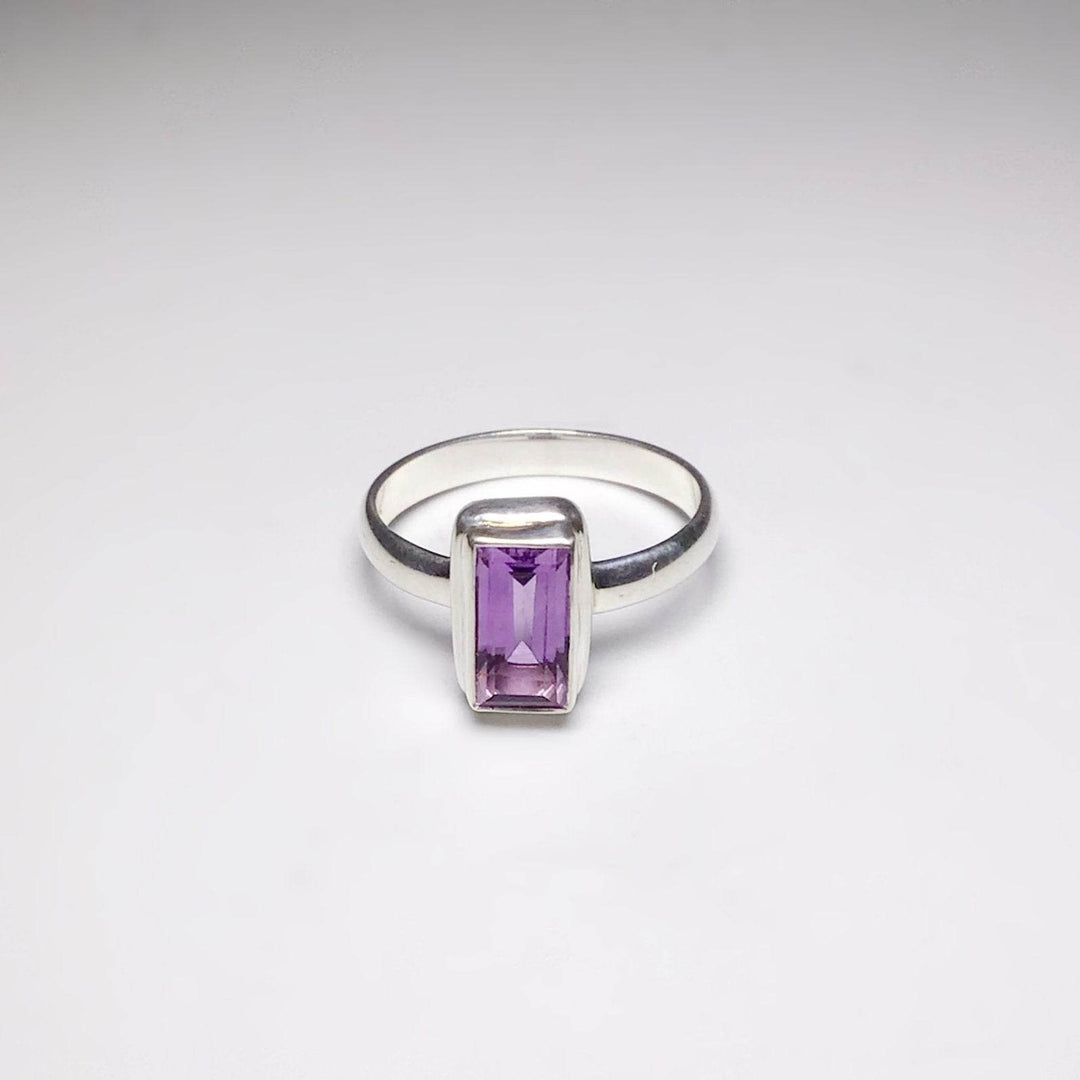 Amethyst Ring-Rocks and Gems Canada