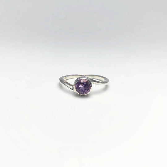 Amethyst Ring-Rocks and Gems Canada