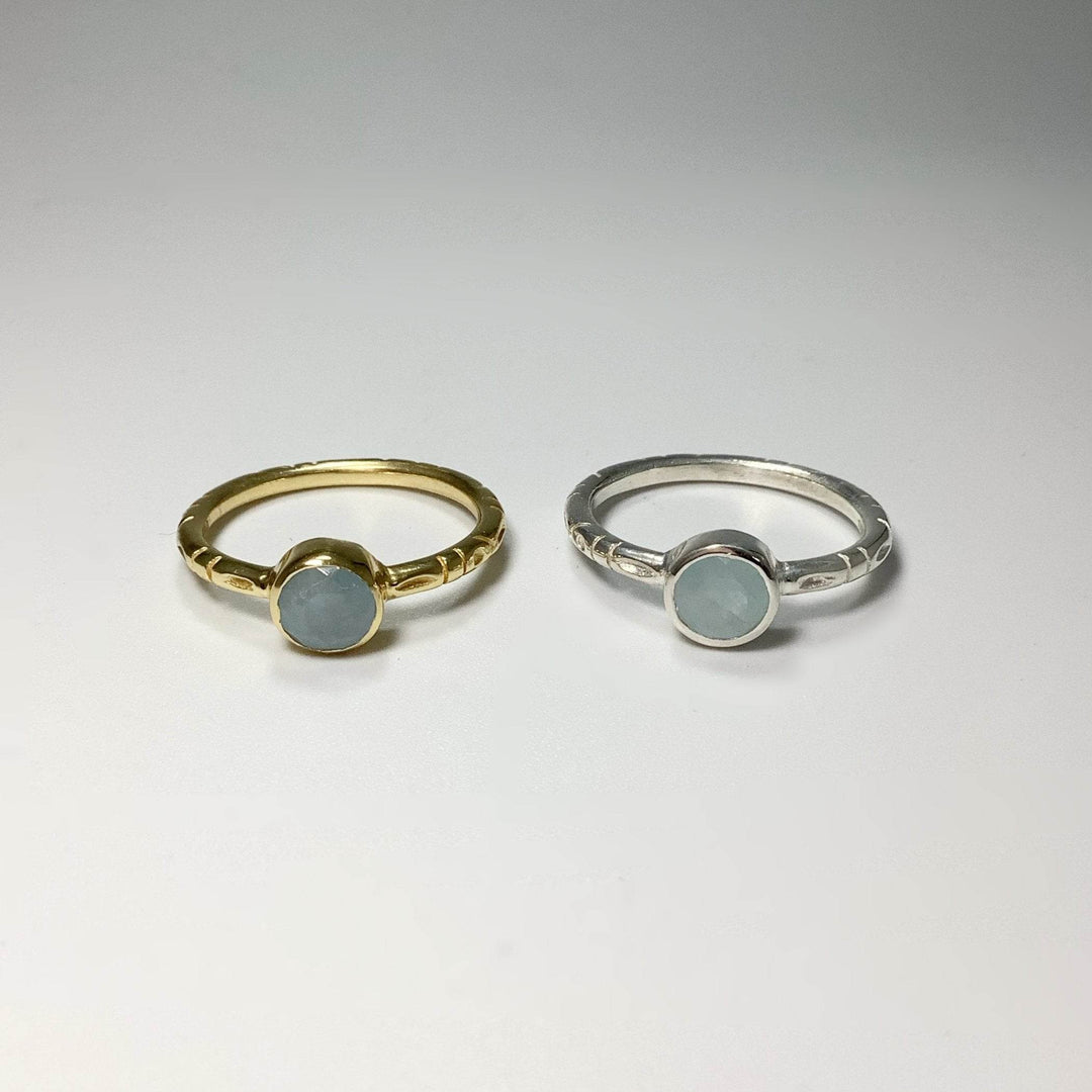 Aquamarine Ring-Rocks and Gems Canada