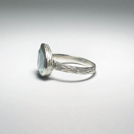 Aquamarine Ring-Rocks and Gems Canada