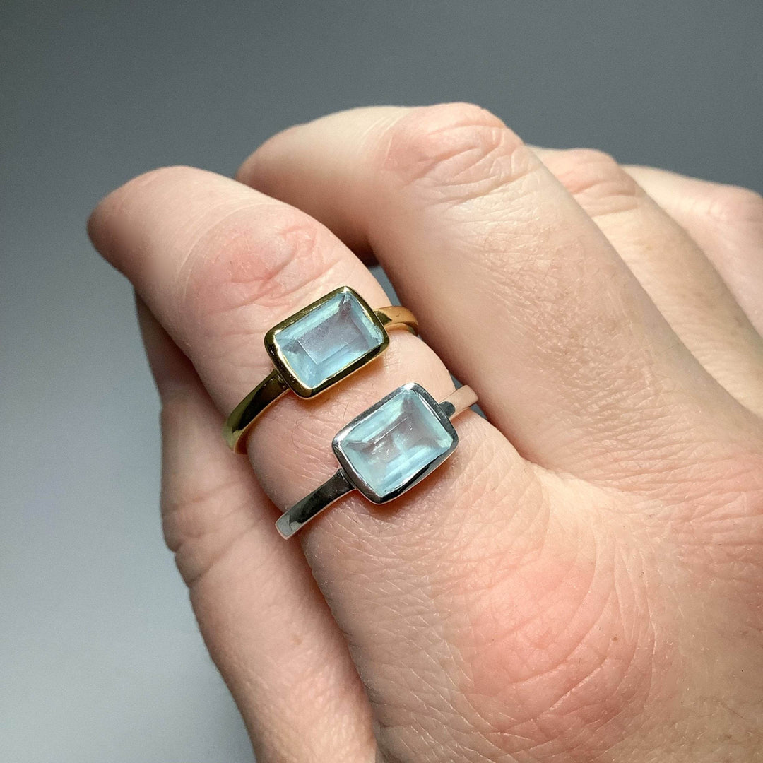 Aquamarine Ring-Rocks and Gems Canada