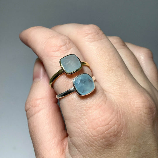 Aquamarine Ring-Rocks and Gems Canada